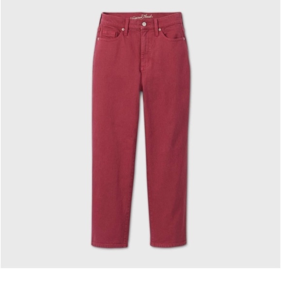 Universal thread new vintage straight jeans pink rose nwt - Picture 1 of 11